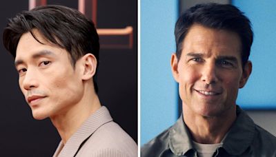 Manny Jacinto wasn't as upset as his fans that he only appeared in seconds of 'Top Gun: Maverick': "Tom Cruise writes stories for Tom Cruise"