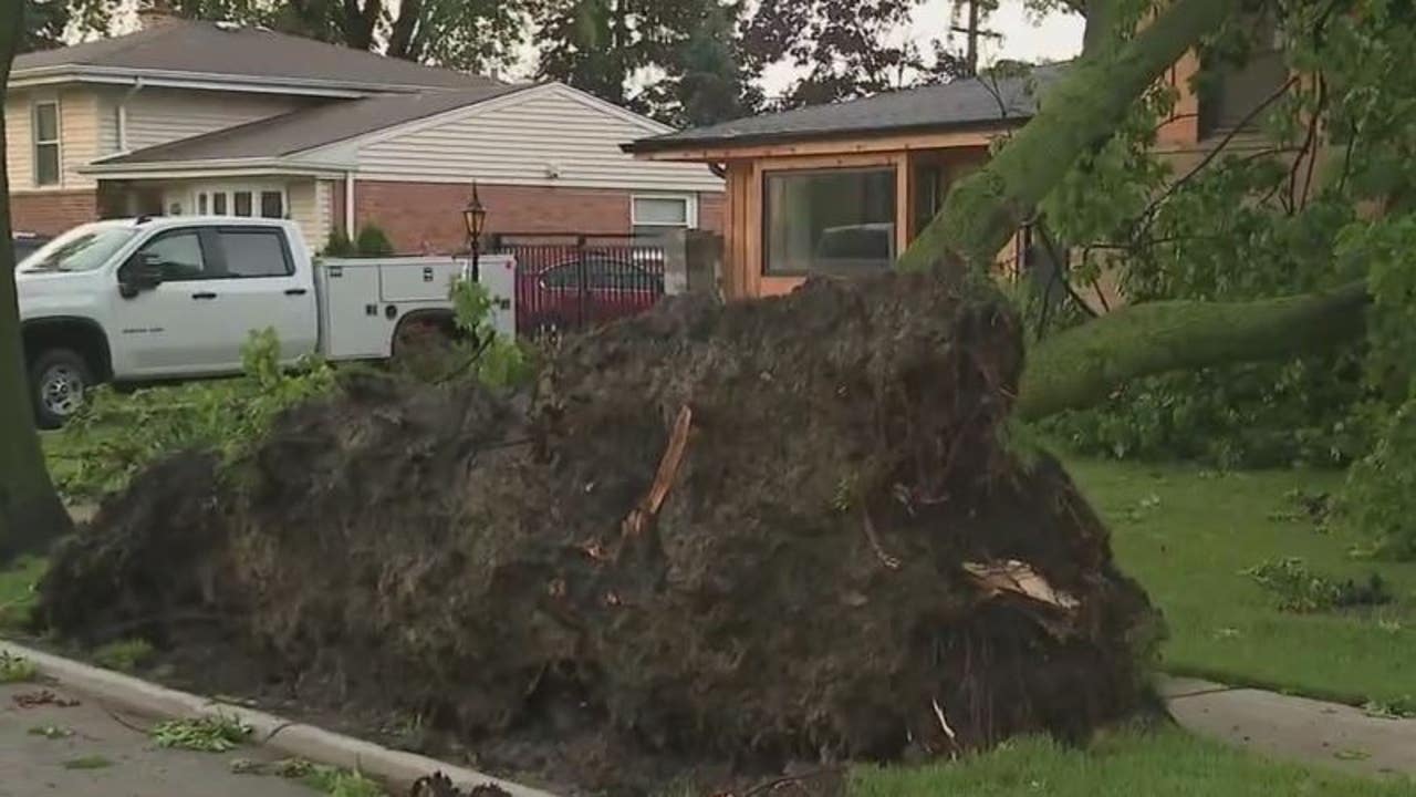 Chicago weather: Cleanup underway following widespread storm damage