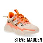 STEVE MADDEN-SPECTATOR 撞色拼接綁帶造型老爹鞋-橘色