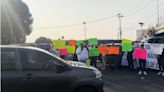 Manifestantes provocan caos vial por bloqueo en la autopista México-Pachuca, ¿qué solicitan? | El Universal