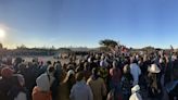 Alcatraz Island: Indigenous People Gather at Sunrise on Thanksgiving