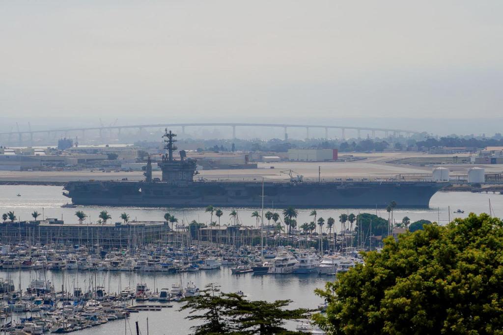 Navy begins process of retiring its oldest aircraft carrier, USS Nimitz