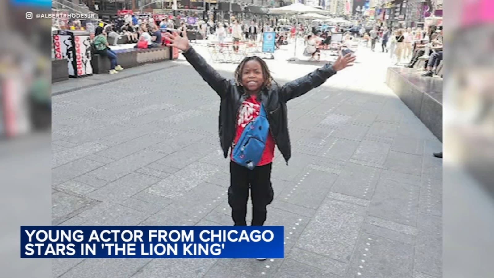 11-year-old Chicago native a member of 'The Lion King' cast on Broadway