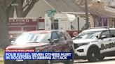 Rockford stabbing attack suspect in custody after 4 killed, 7 injured; Vigil to be held for victims