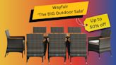 Wayfair’s ‘The BIG Outdoor Sale’ has furniture for up to 50% off for a limited time