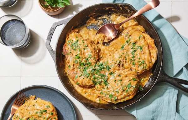 Smothered Pork Chops Should Be Your Go-To Weeknight Dinner