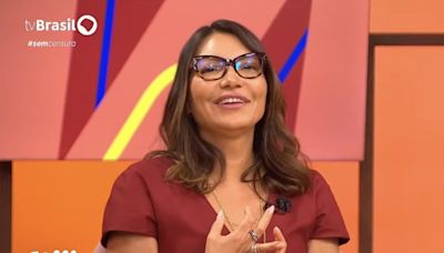'Linda', 'estilosa', 'deslumbrante': Janja é cortejada em entrevista à TV Brasil