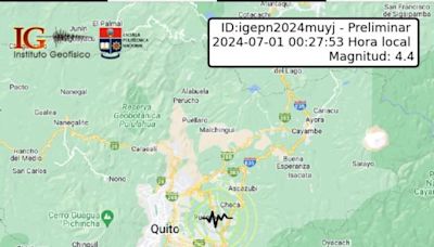 Un sismo de magnitud 4.2 sacude Quito, la capital de Ecuador