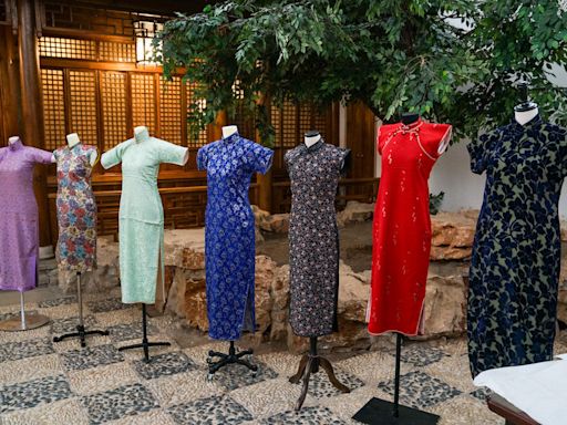 張信哲珍藏旗袍捐上海博物館 均為手工縫製展現海派風格