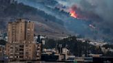 Blazes erupt in northern Israel after cross-border attacks from Lebanon