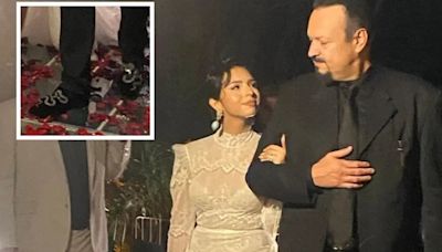 ¿Cuánto cuestan los zapatos Philipp Plein que usó Pepe Aguilar en la boda de Ángela y Christian Nodal?