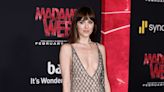 Dakota Johnson's Spider Web Naked Dress Shimmers From Every Angle