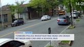 Exclusive footage reveals moments before Yonkers school bus crash