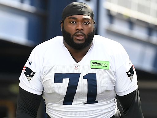 Mike Onwenu addresses ‘surprising' position change on Pats o-line