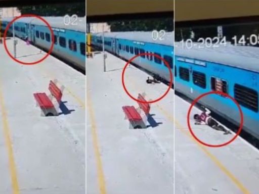 On Camera: Chennai man, 24, falls to death from moving train while sitting on steps; shocking visuals emerge