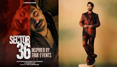 Vikrant Massey looks unrecognizable in Sector 36 poster leaving fans stunned