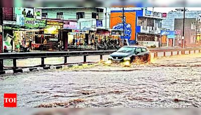 Heavy Rain Causes Waterlogging in Panchamahal | Vadodara News - Times of India