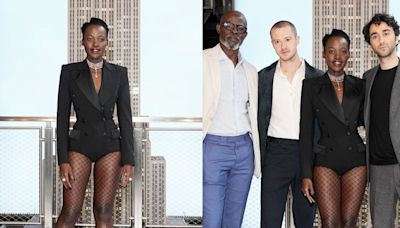 Lupita Nyong’o Gives Power Suiting a Sensual Spin in Double-breasted Blazer and High-waisted Shorts for ‘A Quiet Place: Day One’ ...