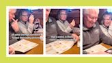 Mom hilariously reveals pregnancy to parents at Texas Roadhouse—and it’s adorable