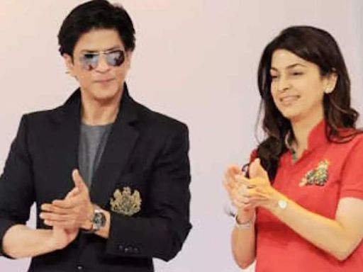 Juhi Chawla says she rejected Shah Rukh Khan's proposal of KKR's colour scheme | Hindi Movie News - Times of India