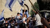 Israeli nationalists march through Jerusalem's Old City