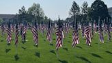 Tribute to veterans and active military by Eagle Field of Honor from May 18-28