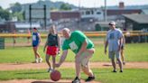 Kickin’ It With Cops: Officers compete alongside students in friendly kickball game