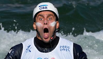 Canoe star Adam Burgess wins silver at Paris 2024