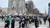 Protesters take to Montreal's streets to oppose Quebec housing bill