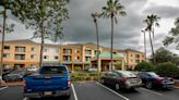 Hotels along Florida's Treasure Coast are filling up with people fleeing Hurricane Idalia