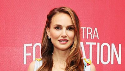 Natalie Portman stuns in colorful minidress to talk Lady In The Lake