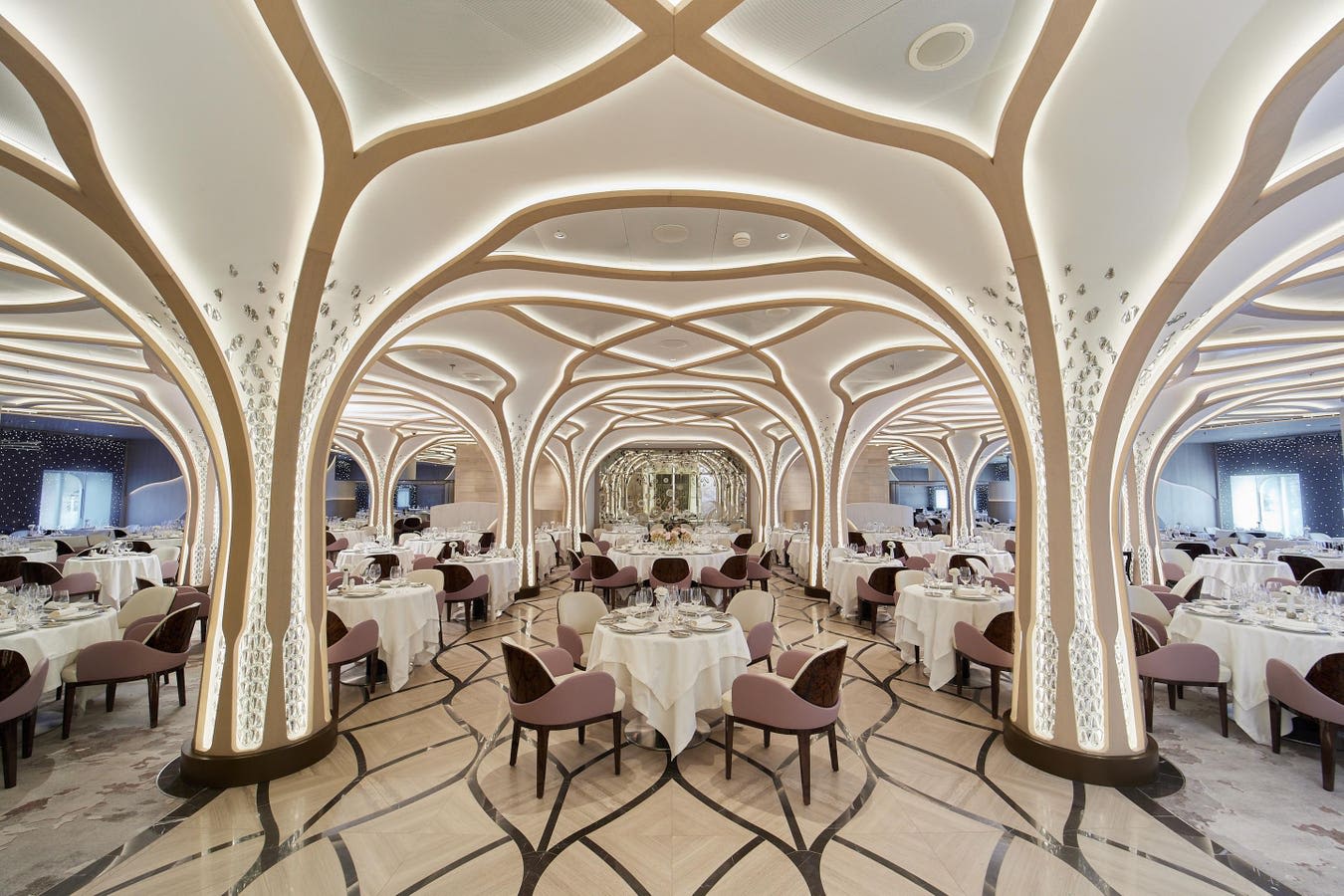 A Fabergé Egg And A Crystal Forest: Inside Regent’s Absurdly Luxe New Cruise Ship