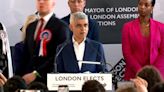 Moment Britain First London mayoral candidate interrupts Sadiq Khan’s victory speech