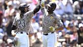 Padres salvage game in Blue Jays series with timely walks
