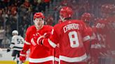 Detroit Red Wings tie it up late in third, but lose to L.A. Kings in overtime, 5-4