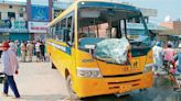 Irked over minor mishap, kanwariyas pelt school bus with stones in Ratia