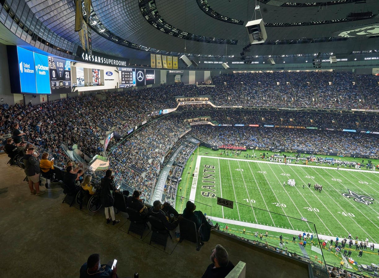 New Orleans Superdome Renovations Create New Interior Experiences