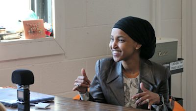 Rep. Ilhan Omar remains an international celebrity even as she fights to hold onto her district