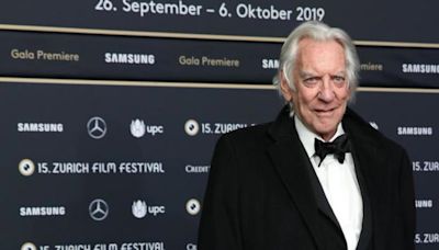 Muere el actor Donald Sutherland, mítico rostro de la saga de 'Los juegos del hambre'