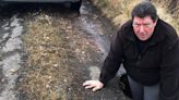 'Bomb crater' potholes big enough to stand in cover Scotland road