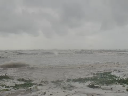 Galveston, Surfside Beach among coastal communities hit with high winds, rain, and flooding