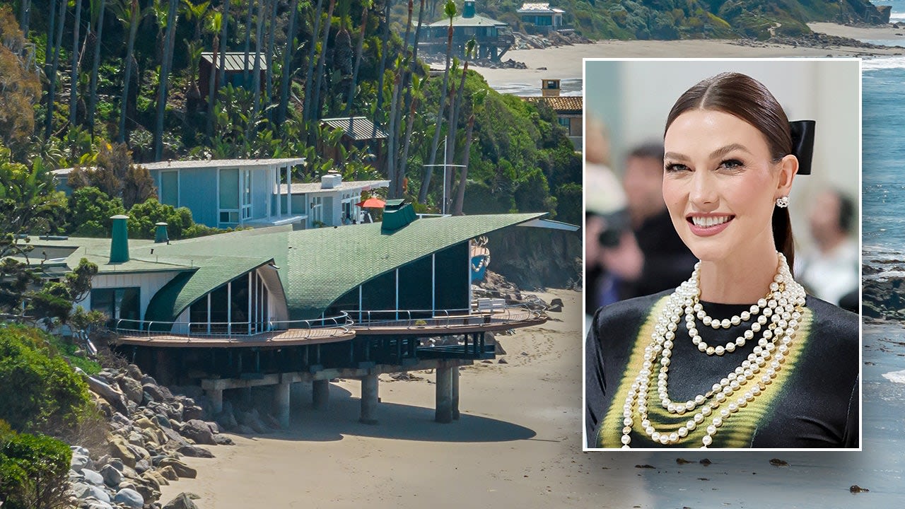 Model Karlie Kloss purchases Rod Stewart's oceanside Malibu mansion for $29.5 million