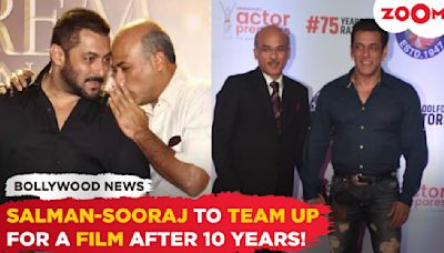 Salman Khan & Sooraj Barjatya to TEAM UP for an upcoming FILM after 10 Years