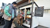 Food stamps won't buy TP. So, these Girls Scouts built a Little Free Pantry to help