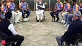 PM Modi shares memorable moments with T20 World Cup-Winning Team India: Here's what he said - The Economic Times