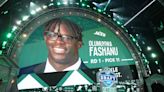 Jets agree to terms with first-rounder Olu Fashanu