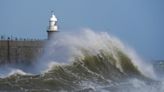 Search under way for person in sea as Storm Noa powers through England and Wales