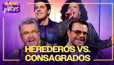 ¿Alumno vencerá al maestro? Así ha sido el camino de los Herederos vs Consagrados | Juego de Voces