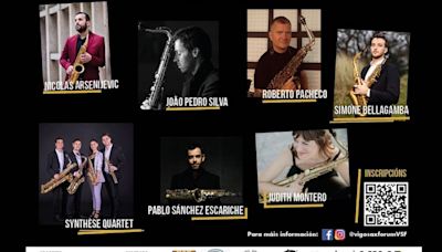 El VigoSaxForum llenará Vigo de música y conferencias hasta el 7 de julio