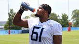 Titans’ John Ojukwu stepping up with other OTs hurt